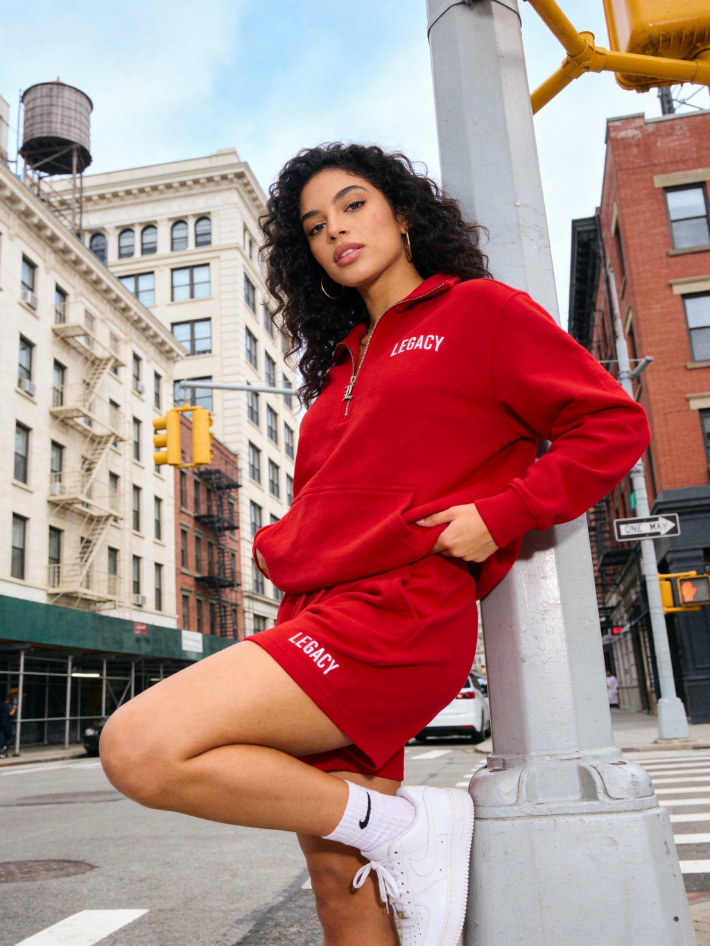 Quarter-Zip Pullover Set