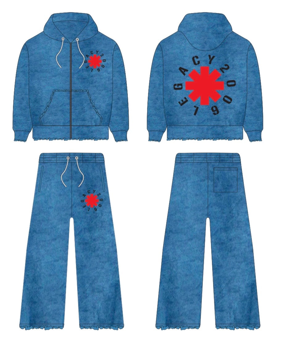 THE LEGACY REDHOT CHILLY PEPER INSPIRED SWEATSUIT