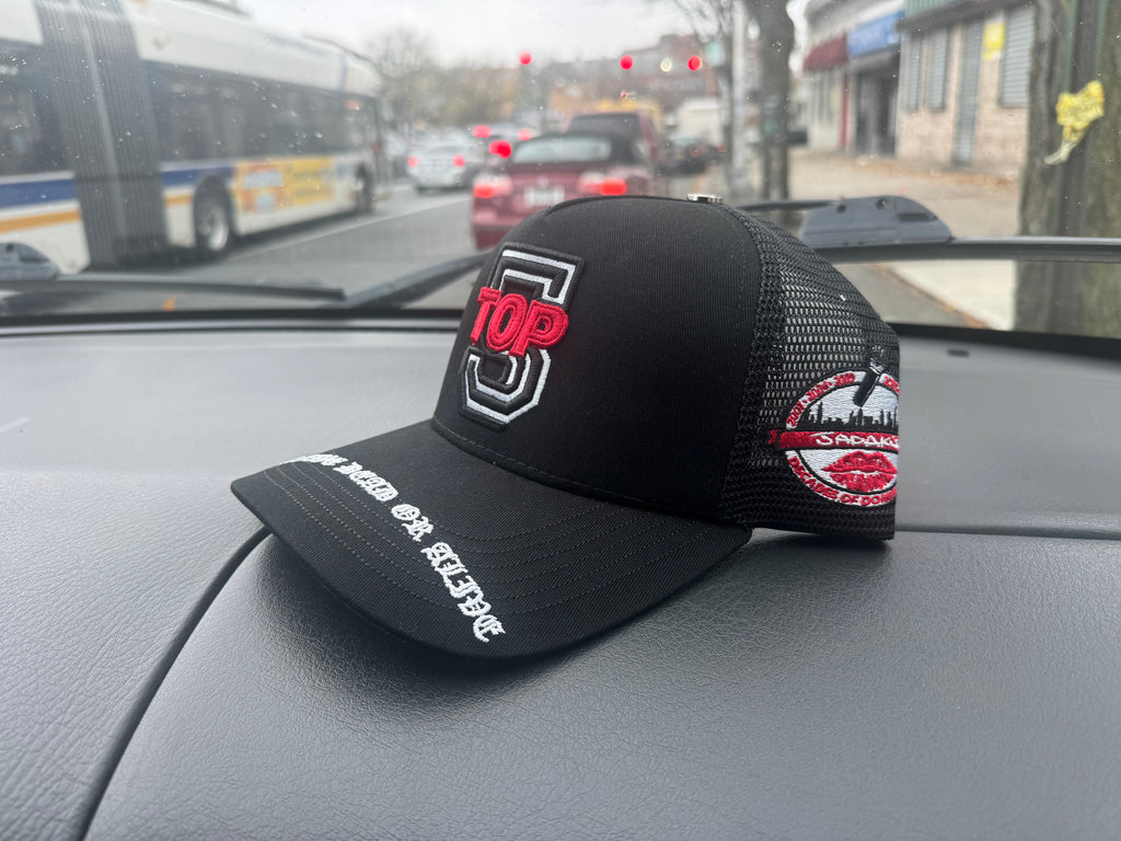 TOP FIVE (5) TRUCKER HAT