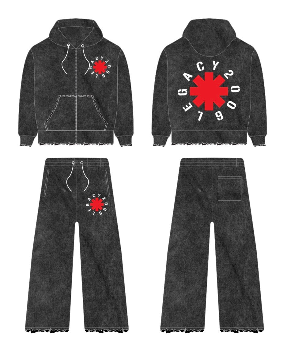 THE LEGACY REDHOT CHILLY PEPER INSPIRED SWEATSUIT