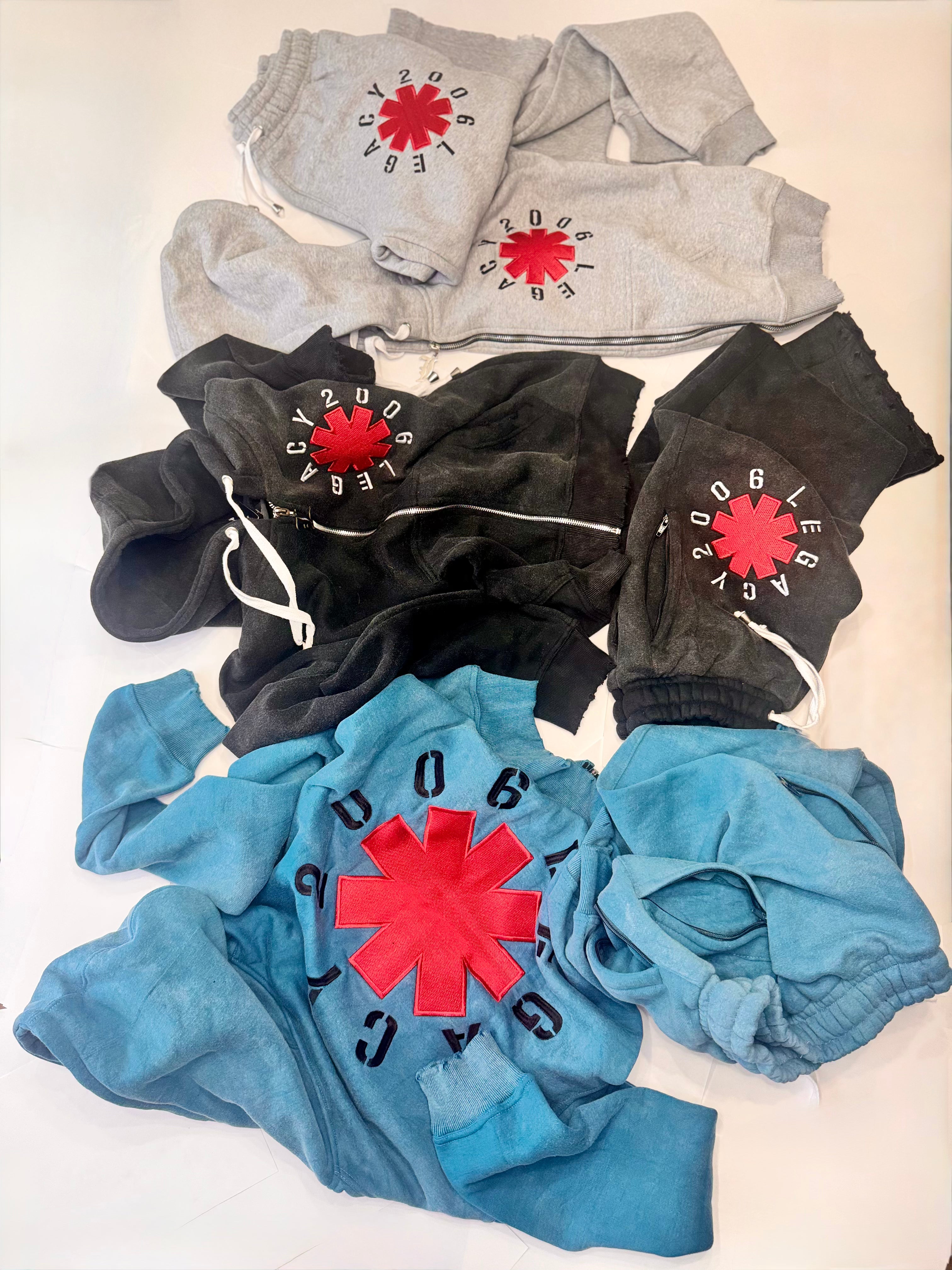 THE LEGACY REDHOT CHILLY PEPER INSPIRED SWEATSUIT