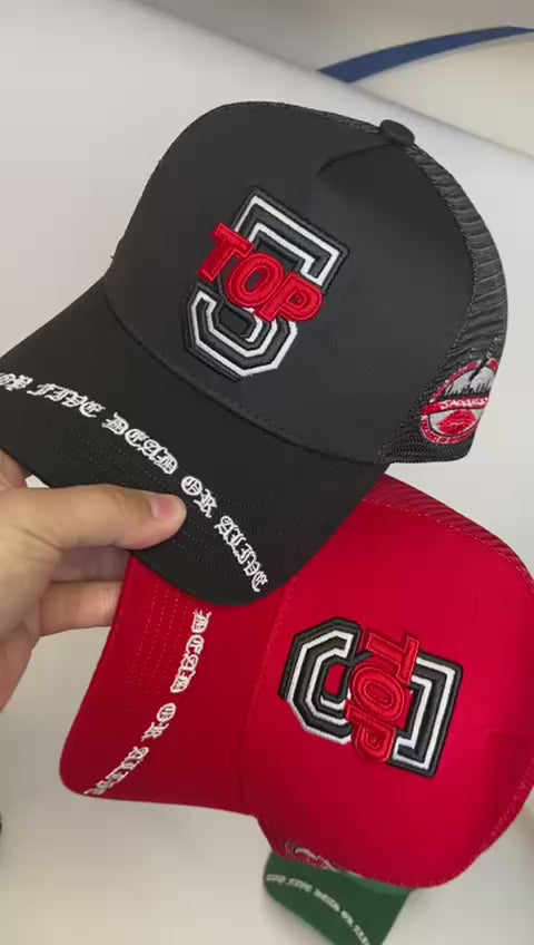 TOP FIVE (5) TRUCKER HAT